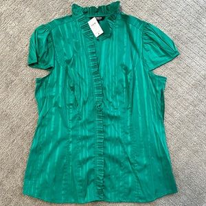 Express ruffled top